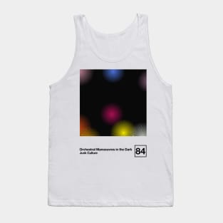 Junk Culture / Minimalist Style Graphic Artwork Design Tank Top